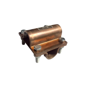 Square Copper Clamp Round to Round