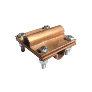 Square Copper Clamp Cable to Cable
