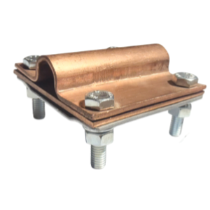 Bi-Metallic Clamp GI Tape to Cu Cable