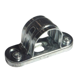 GI Pipe Clamp Double Bolted With Base